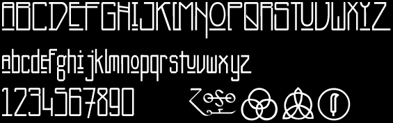 Kashmir font characters